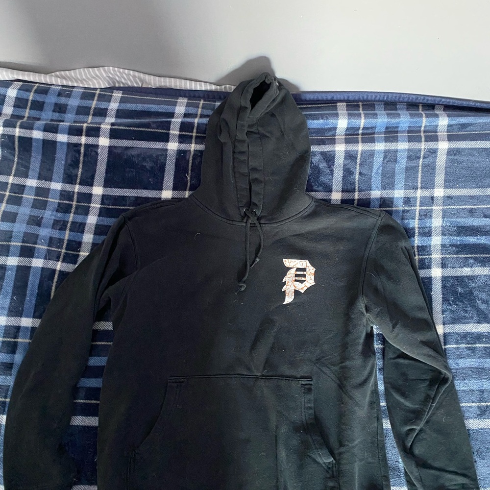 Black primitive hoodie